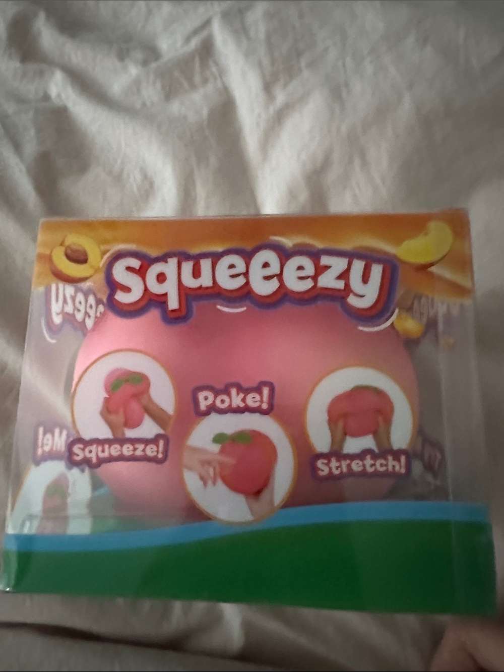 Kids Stretchy Peach Toy - Pink